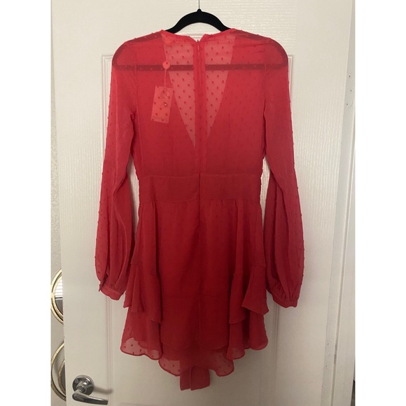 For Love and Lemons pink mini dress - Picture 3 of 4